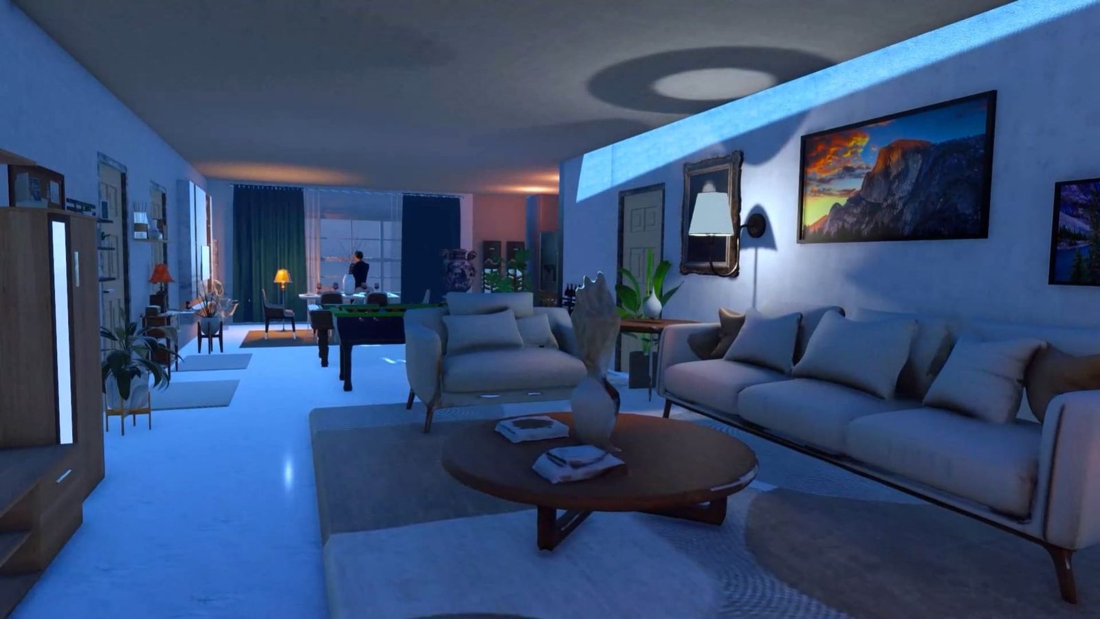 A player's penthouse apartment